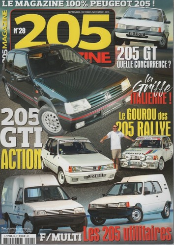 205 magazin peugeot gti - peugeot,