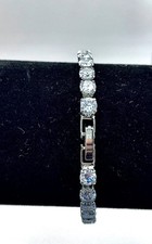 Tennisarmband 925 Sterling Silber Zirkonia – 17 cm – Damen Schmuck