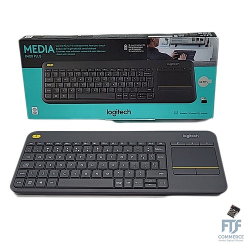 Logitech k400 plus - logitech,