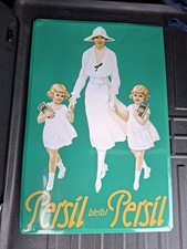 Persil , XXL Blechschild , Werbeschild , PERSIL bleibt PERSIL,