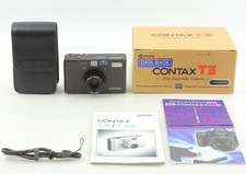 Contax T3 Schwarz Doppelzahn Point & Shoot aus JAPAN - Fast unbenutzt