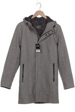 DKNY by Donna Karan New York Mantel Damen Jacke Parka Gr. S Wolle Grau #9nn3h3j