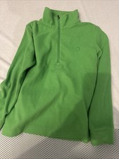 Fleece Ski Pullover Kinder Größe 128 Gut Erhalten Grün Neon
