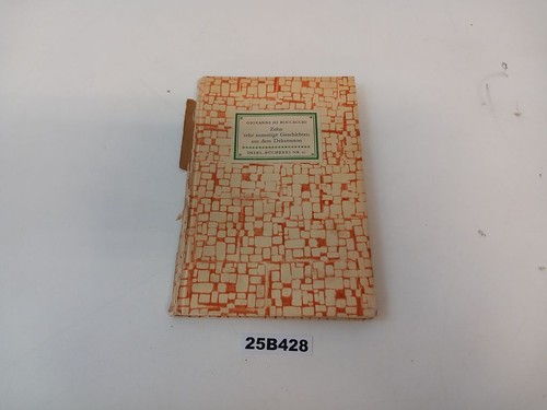 Book giovanni boccaccio ten - book, di