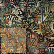 Batikstoff Ethno Muster