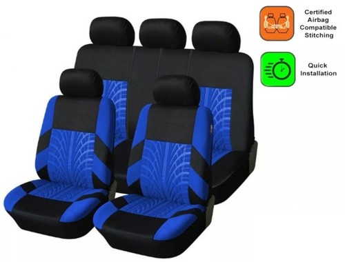 Sitzbezüge polyester schwarz - polyester,