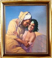 Konstantin SZEWCZENKO " Arabisches Orient Paar " Halbakt polnisch/Polen/Ukraine