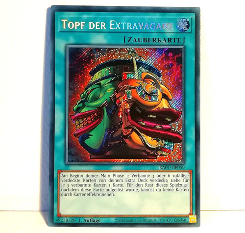 Yugioh karte topf der - yugioh,