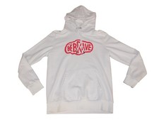 Diesel Herren Hoodie Sweatshirt Sweater  Kapuzenpullover - Weiß  - Größe M