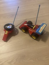 Fisher Price Rotes Renn Auto, Ferngesteuertes Auto, 72825 1992