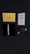 Iced out cuban link bracelet - link,