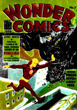 TCP 54 The Golden Age of Comics All Chromium Wonder Comics Promo Card