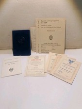 DDR DTSB Sportbund Ausweis Mitgliedsbuch Konvolut Politik Partei SED Partei FDJ