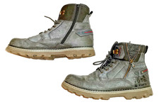 KRASSE VENICE HERREN BOOTS STIEFEL LOOK WINTER SNEAKER VINTAGE SCHUHE EU 44