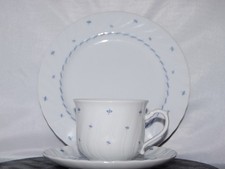 Kaffeetasse 3tlg. Kaffeegedeck Regina Mücke blau 26831 Seltmann Weiden