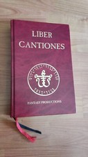 LIBER CANTIONES DSA DAS SCHWARZE AUGE SEHR GUT ORIGINAL ZAUBERBUCH VERSION