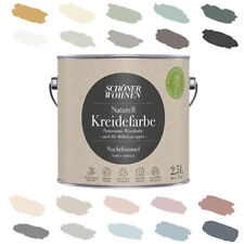 Schöner Wohnen Naturell Kreidefarbe 2,5 Ltr. alle Farbtöne Pudermatte Wandfarbe