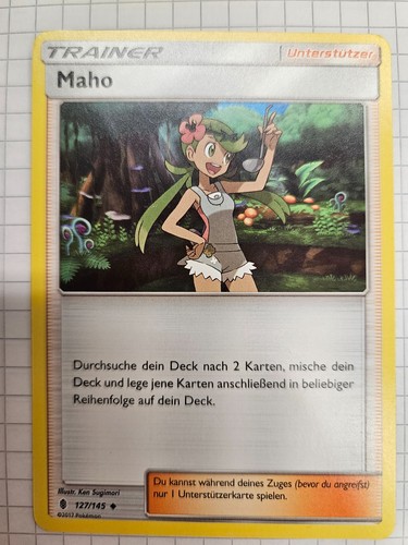 Pokémonkarte maho 127 145 - pokémonkarte,