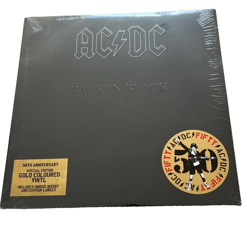 Back black 50th - in, (50th