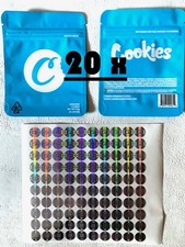 Mylarbags, Cali Packs,Cookies, , verpackungen für kekse, süßigkeiten, etc .20x