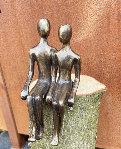 Bronzefigur paar für kante - paar,