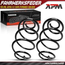 2x Feder Fahrwerksfeder