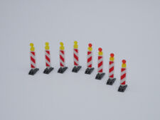 H0 Warnbake mit Warnleuchte -