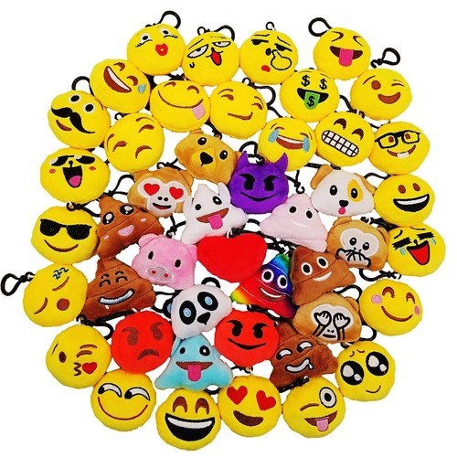 Mini plüsch emoticon - mini,
