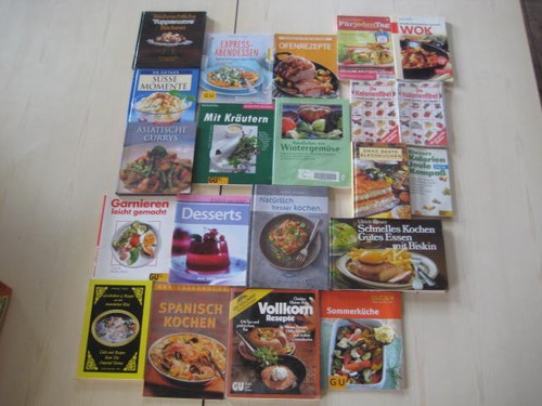 Kochbücher,Rezepte,Ratgeber,K