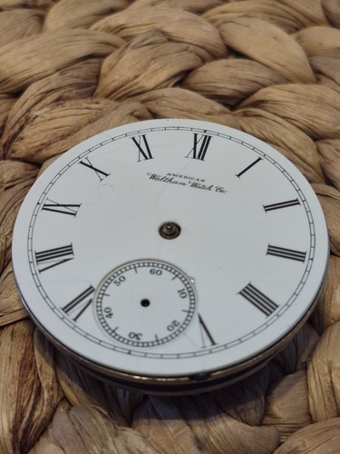 Taschenuhrwerk waltham - waltham, 17