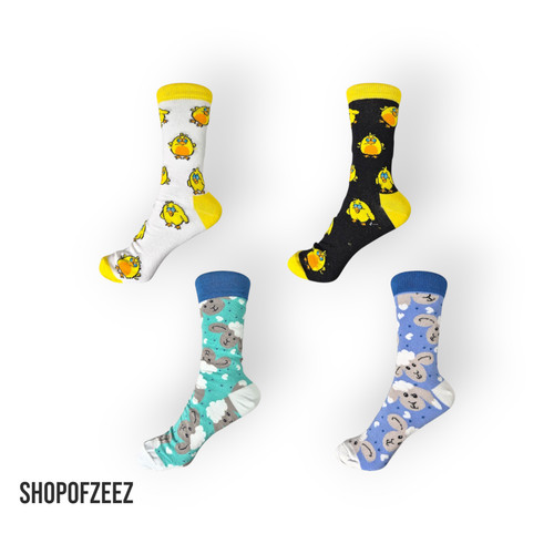 Lustige tier motiv - tier-motiv-socken, –