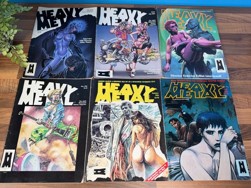 Vintage heavy metal magazines - metal,