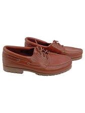 Timberland Bootsschuhe Herren Leder Braun Gr. 48 Freizeit Schuhe