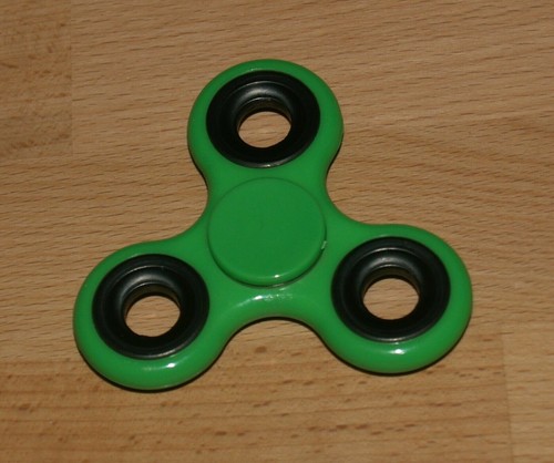 Fidget spinner grün - fidget,