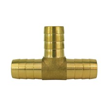 Schlauchverbinder T Form T-Stück Schlauch Tülle Gartenschlauch Messing 