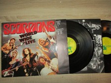 Scorpions World Wide Live Poster + Doppel LP
