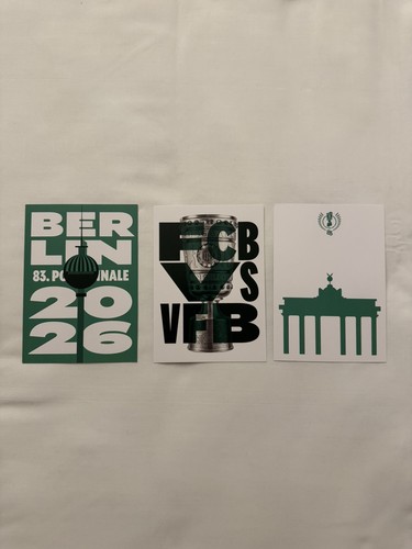 Postkarten dfb pokal - postkarten,