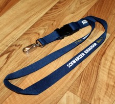 Schwarzer Krauser Nr. 1 seltenes Promo Schlüsselband / Schlüsselanhänger 