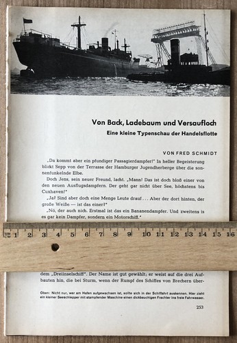 Handelsflotte schifffahrt 1955 - handelsflotte,