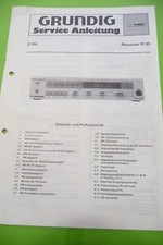 Service Manual-Anleitung für Grundig R 30  ,ORIGINAL !