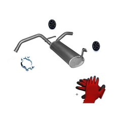 Endschalldämpfer Auspuff für