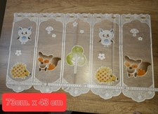 Kindergardine , Igel U. Fuchs. Eule