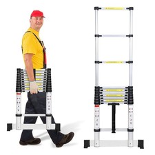 Teleskopleiter Anlegeleiter Stehleiter Ausziehbar Klappleiter Leiter Haken Alu