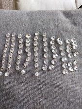 Kristall Lüster Behang  Ersatzteile für Kronleuchter 72 Stück