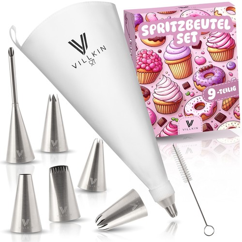 Villkin spritzbeutel 9er set - 9er,