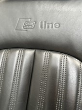 Audi A6/A7 4G S-Line Volleder Sitze Ledersitze Schwarz