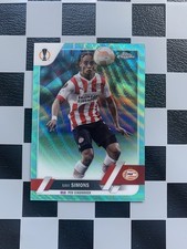 2022-23 Topps Chrome UCC Xavi Simons Aqua /199 PSV Eindhoven c