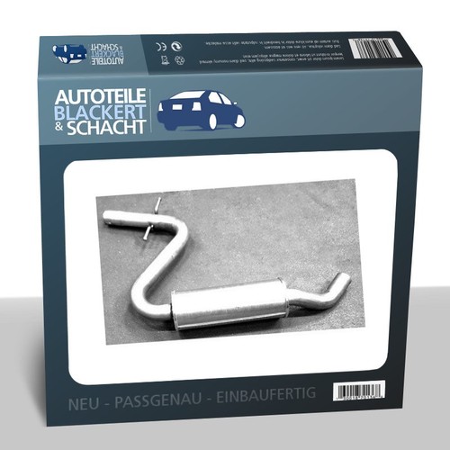 Auspuff mitteltopf für - mitteltopf,