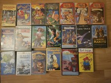 VHS Videokasseten Kinderfilme 20 Stück Konvolut