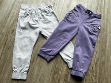Paket 2 x Hose Gr. 92 Mädchen Sommer Jogging Harem Esprit Topomini Ananas